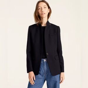 J.Crew Regent Blazer In Wool Flannel Size 4
